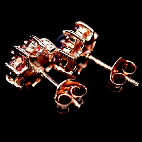Amethyst Rhodolit Ohrringe