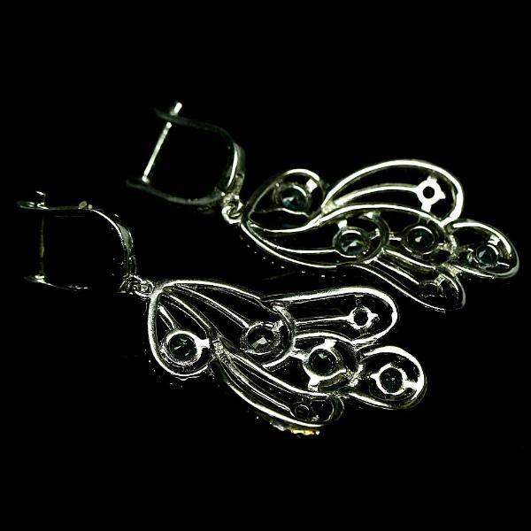 Blautopas Sky Blue Saphir Ohrringe Silber - INARA