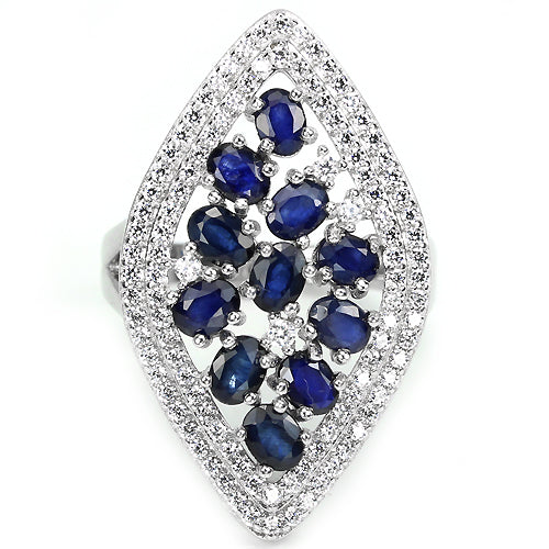 Saphir Ring Silber - INARA