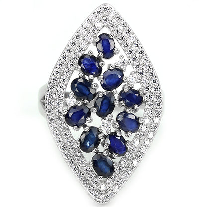 Saphir Ring Silber - INARA