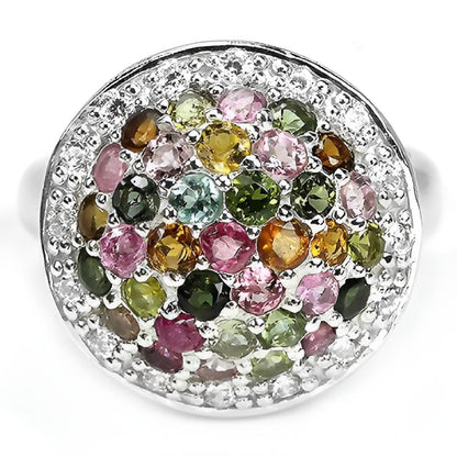 Turmalin Ring Gr. 55