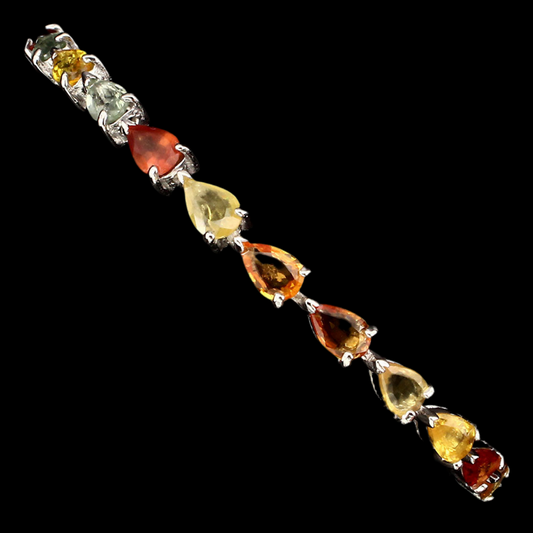 Saphir Armband Silber - INARA