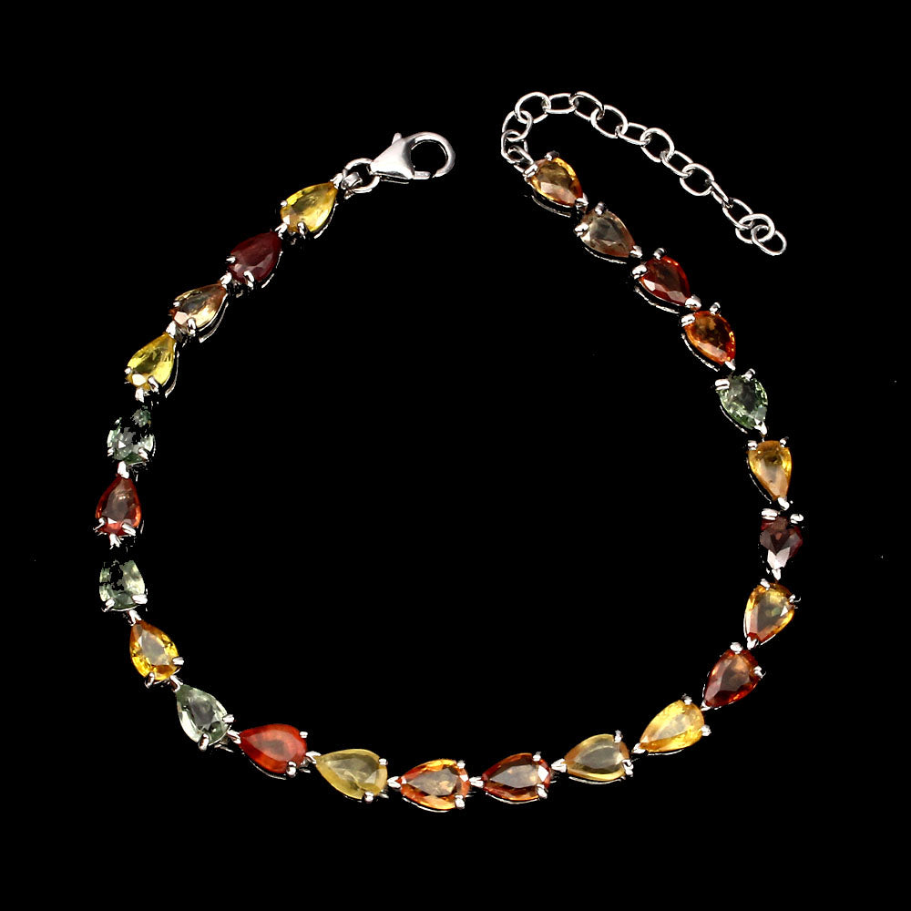 Saphir Armband Silber - INARA