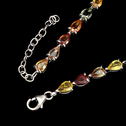 Saphir Armband Silber - INARA