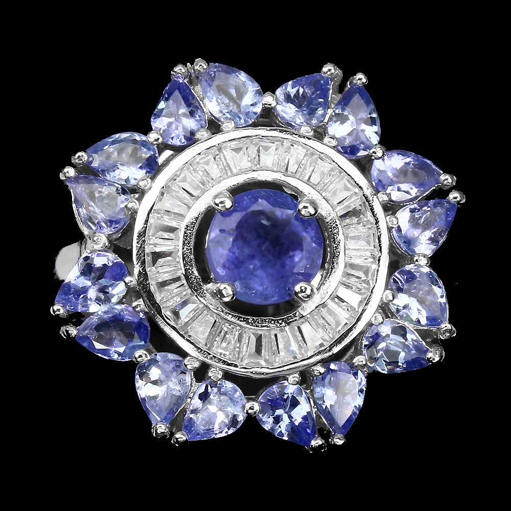 Tansanit Ring Silber - INARA