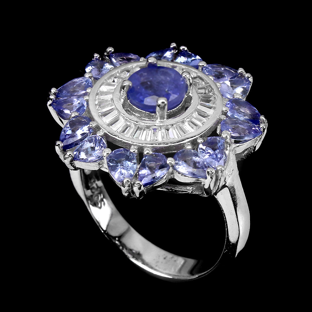 Tansanit Ring Silber - INARA