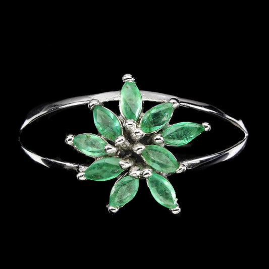 Smaragd Ring Silber - INARA