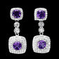 Amethyst Antikschliff Ohrringe Silber - INARA