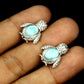 Larimar Pinguin Ohrringe Silber - INARA