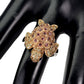 Saphir Diamantschliff Schildkröte Ring Gr. 54 Silber - INARA