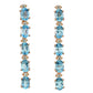 Swiss Blue Topaz Earrings