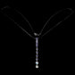 Collier pendentif opale tanzanite