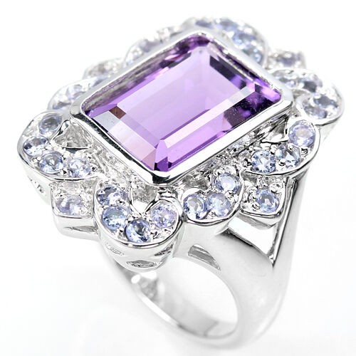 Amethyst Tansanit Ring Gr. 57