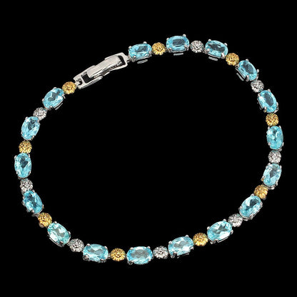 Apatit Armband Silber - INARA