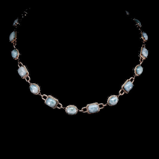 Larimar Collier Silber - INARA